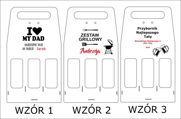 Opakowanie na 3 piwa z personalizowanym GRAWEREM - obrazek 5