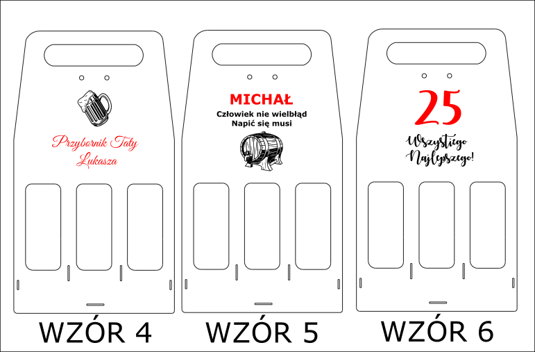 Opakowanie na 3 piwa z personalizowanym GRAWEREM - obrazek 6