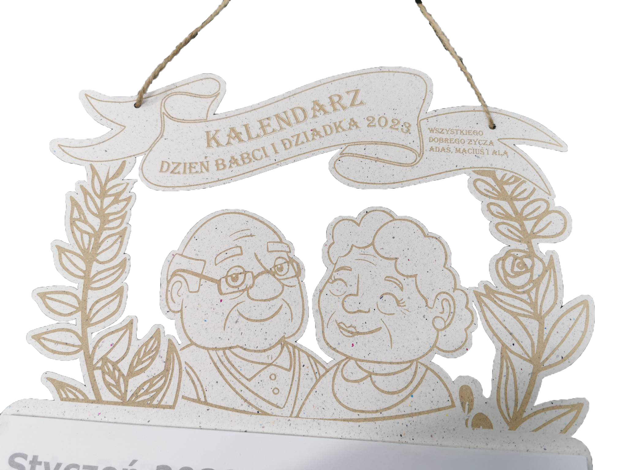 KALENDARZ NA DZIEŃ BABCI I DZIADKA NA PREZENT - obrazek 4