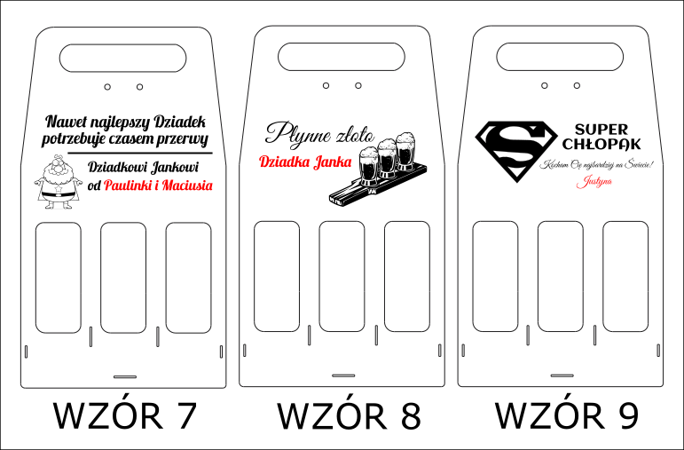 Opakowanie na 3 piwa z personalizowanym GRAWEREM - obrazek 7