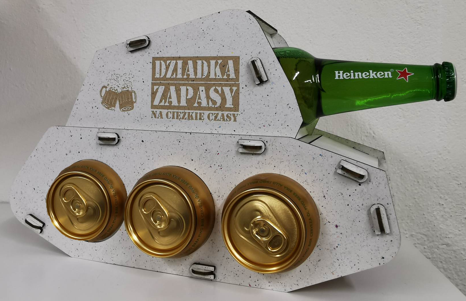 CZOŁG NA 3 PIWA prezent dla na Dzień Babci i Dziadka - obrazek 4